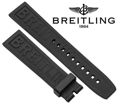 20mm breitling bracelet|Breitling rubber strap 24 20.